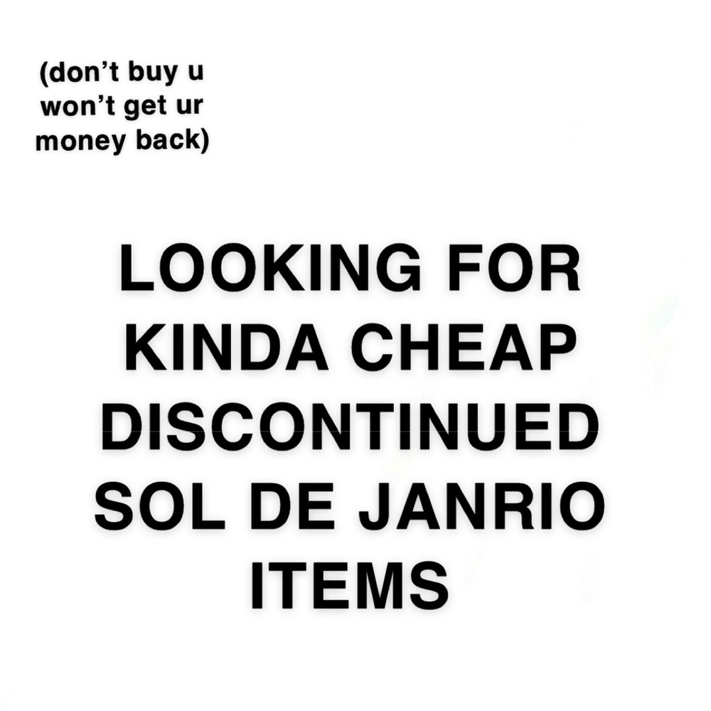 Looking for cheap discontinued Sol de janrio. (DONT BUY)